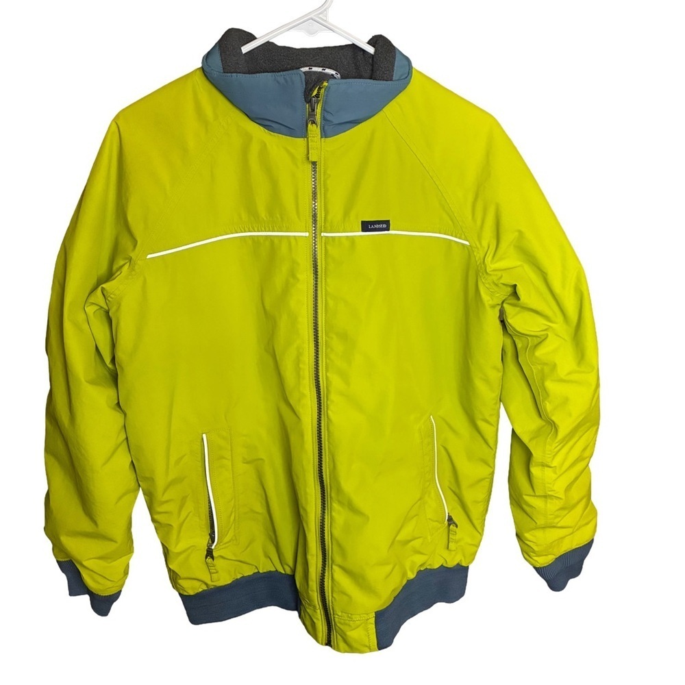Lands’ End Kids Squall Jacket | Youth Large 14–16 | Waterproof